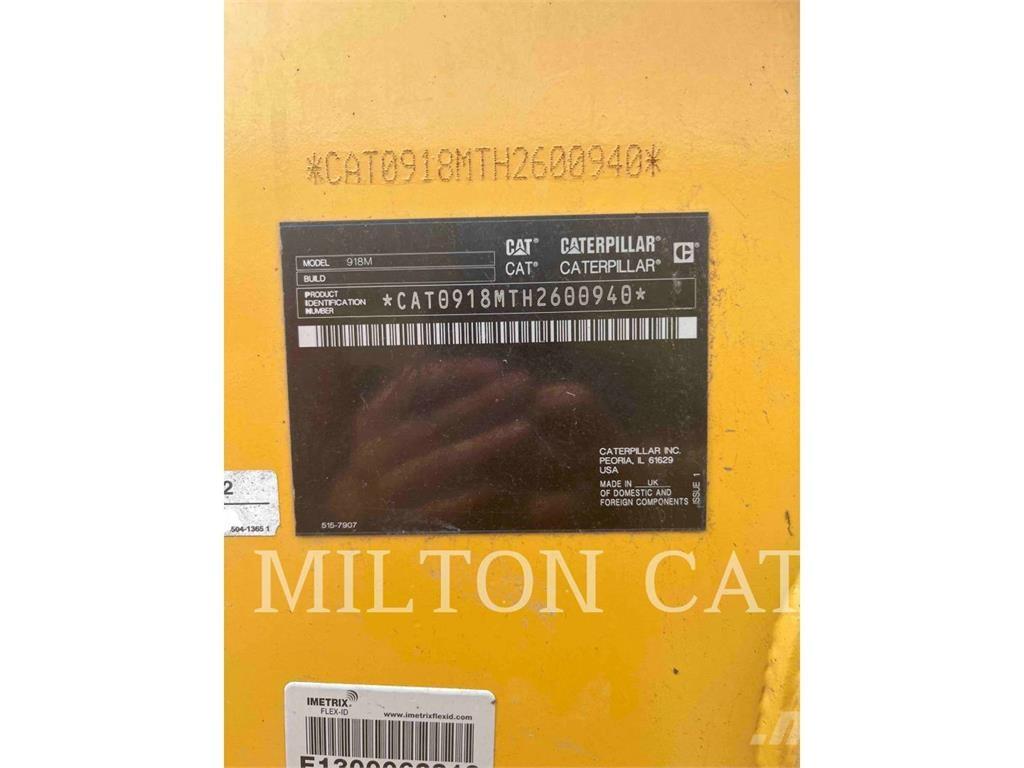 CAT 918M Pás carregadoras de rodas