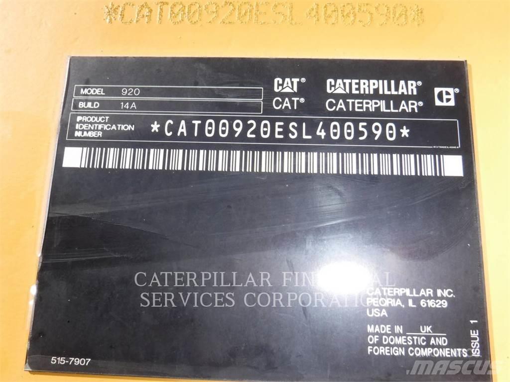 CAT 920-14 Pás carregadoras de rodas