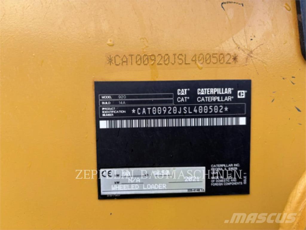 CAT 920-14A Pás carregadoras de rodas