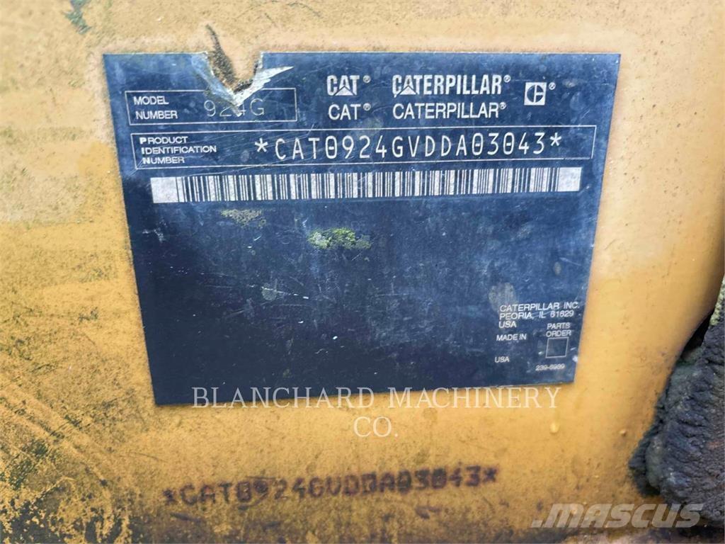 CAT 924G Pás carregadoras de rodas