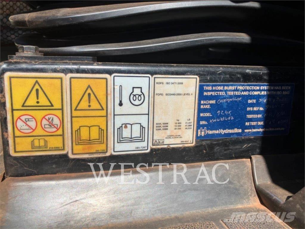 CAT 924K Pás carregadoras de rodas