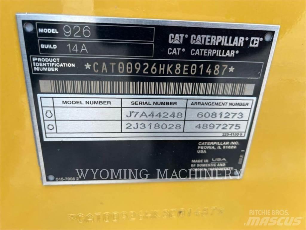 CAT 926 Pás carregadoras de rodas
