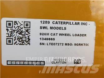 CAT 926M Pás carregadoras de rodas