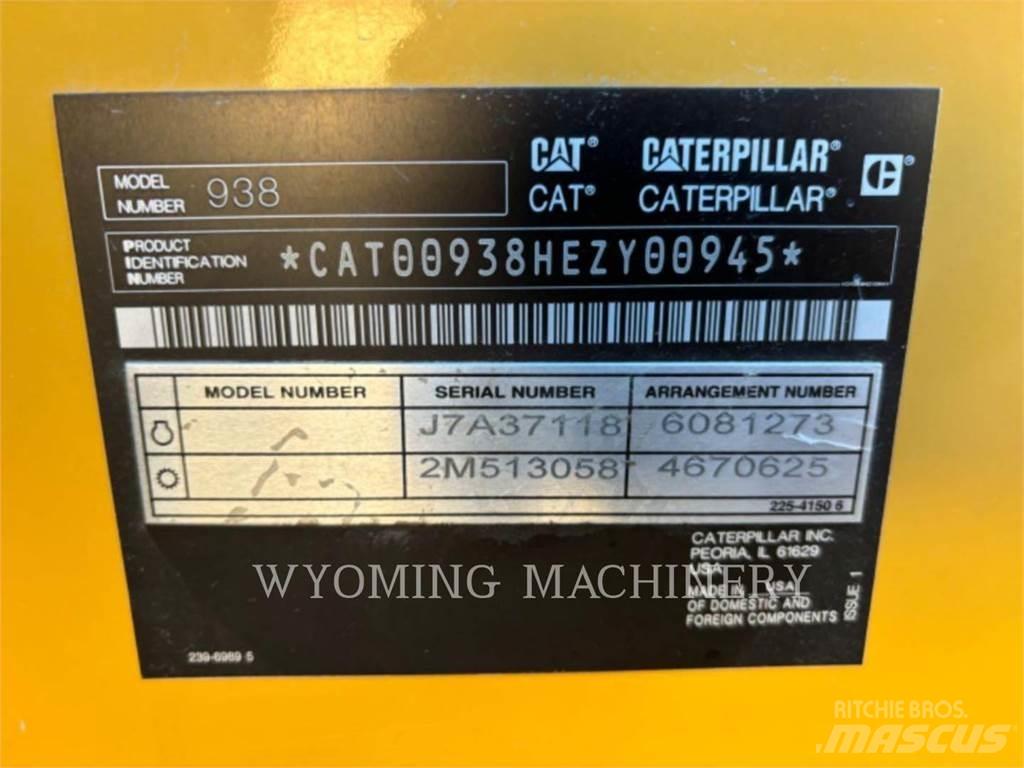 CAT 938 Pás carregadoras de rodas