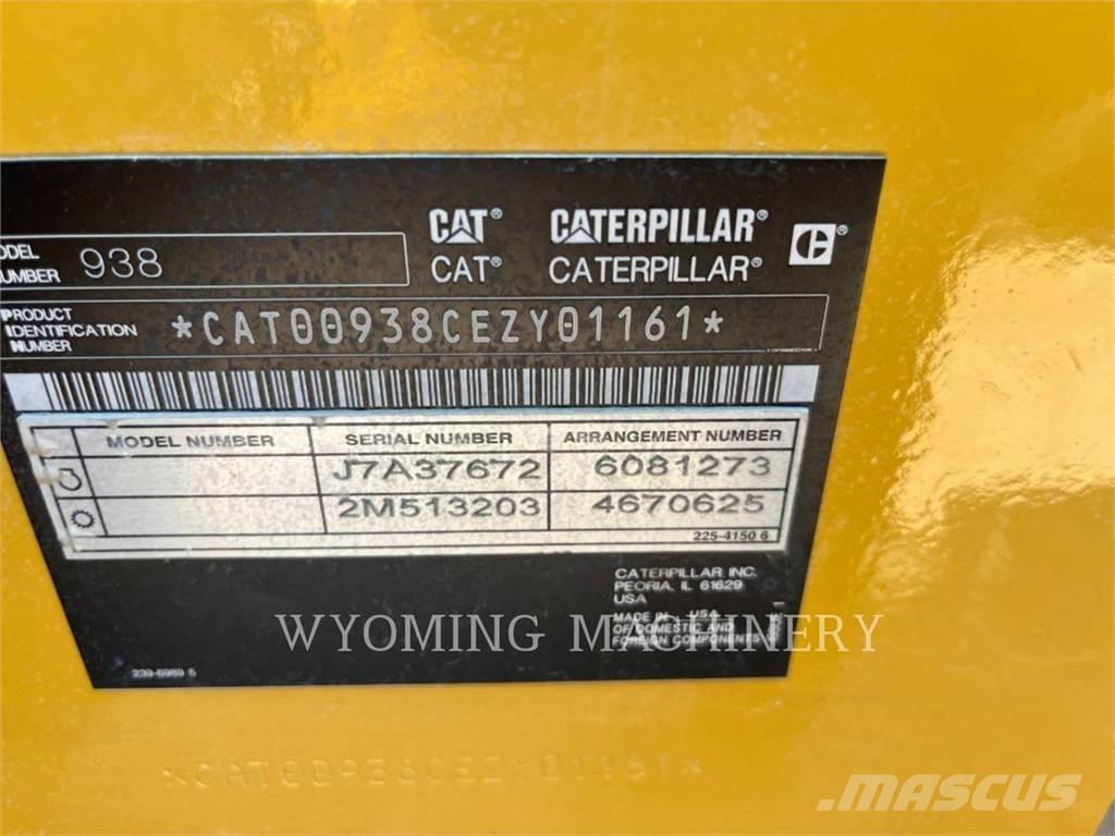 CAT 938 Pás carregadoras de rodas