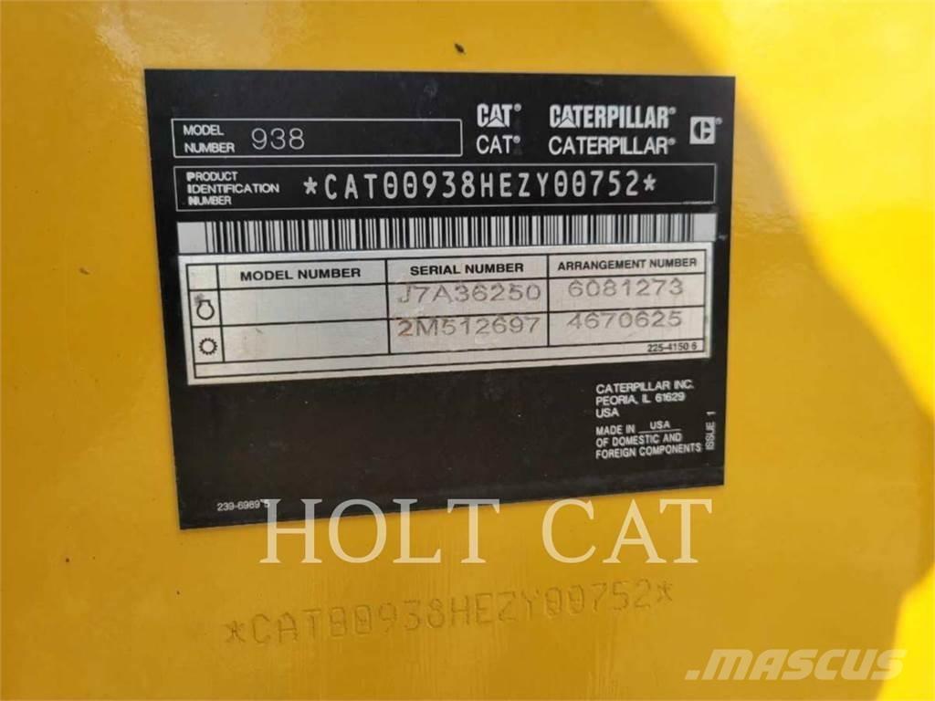 CAT 938 QC Pás carregadoras de rodas