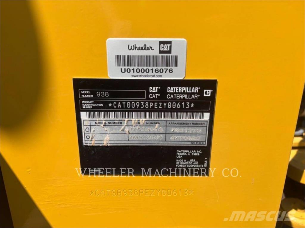 CAT 938 QC Pás carregadoras de rodas