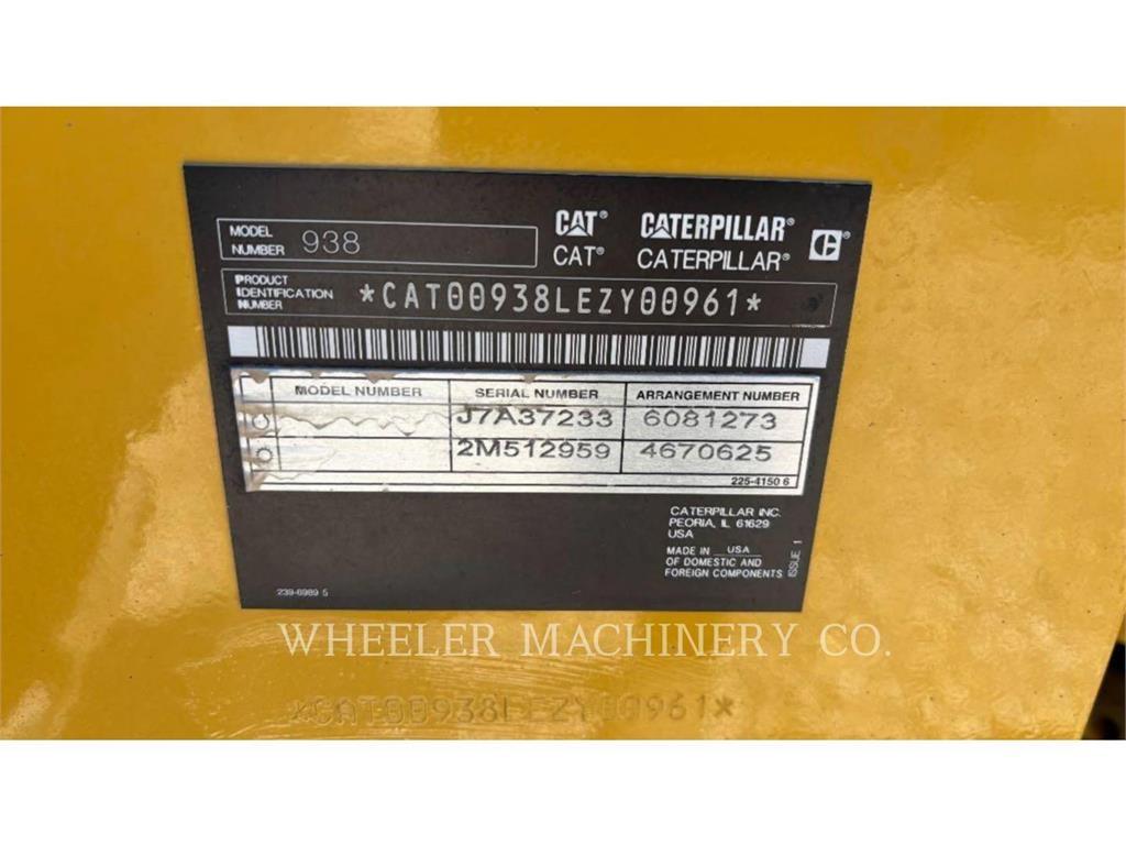 CAT 938 QC Pás carregadoras de rodas