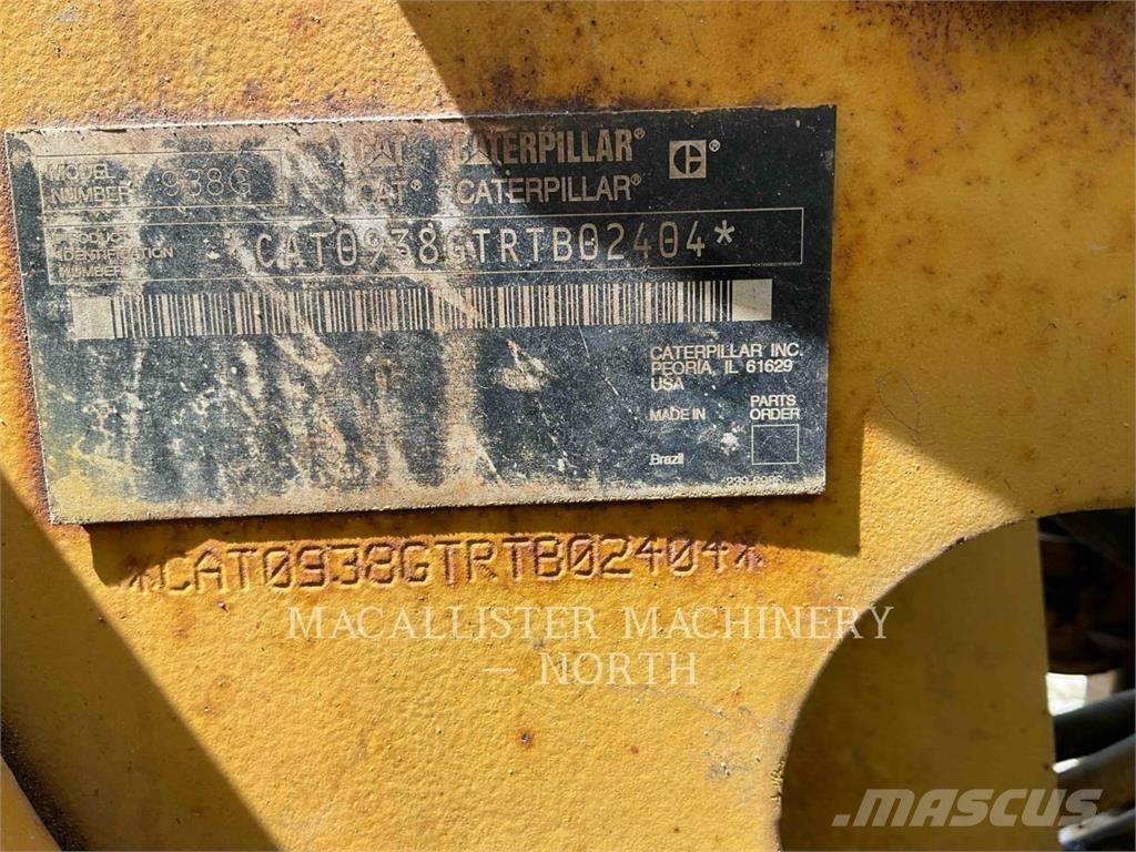 CAT 938G Pás carregadoras de rodas