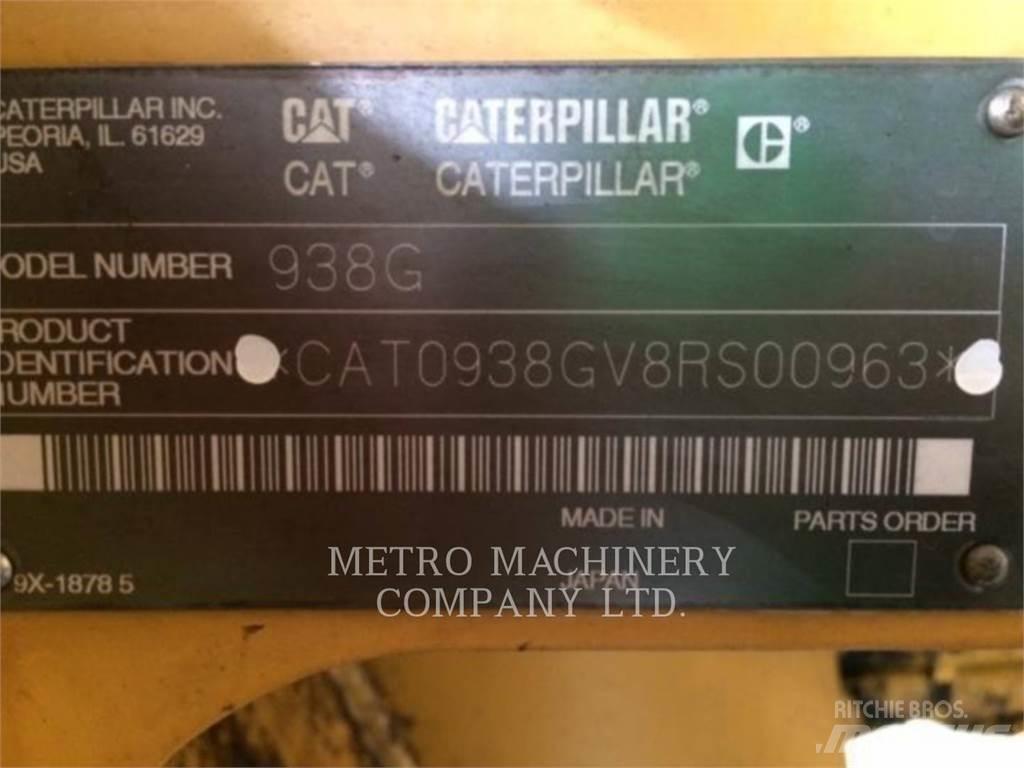 CAT 938G Pás carregadoras de rodas