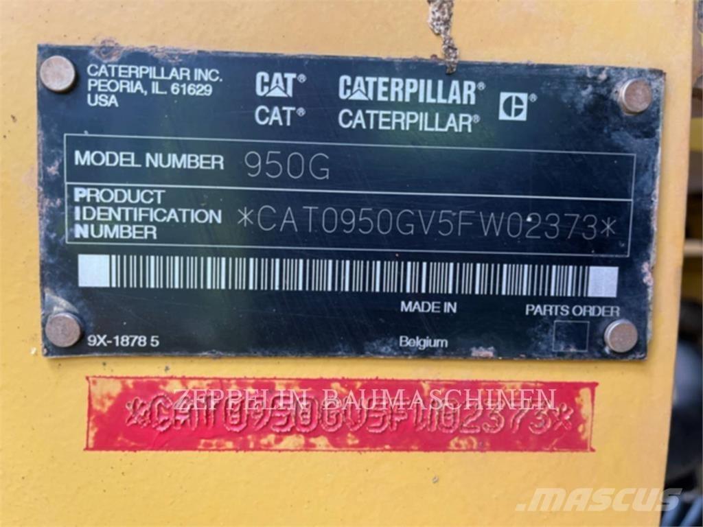 CAT 950G Pás carregadoras de rodas