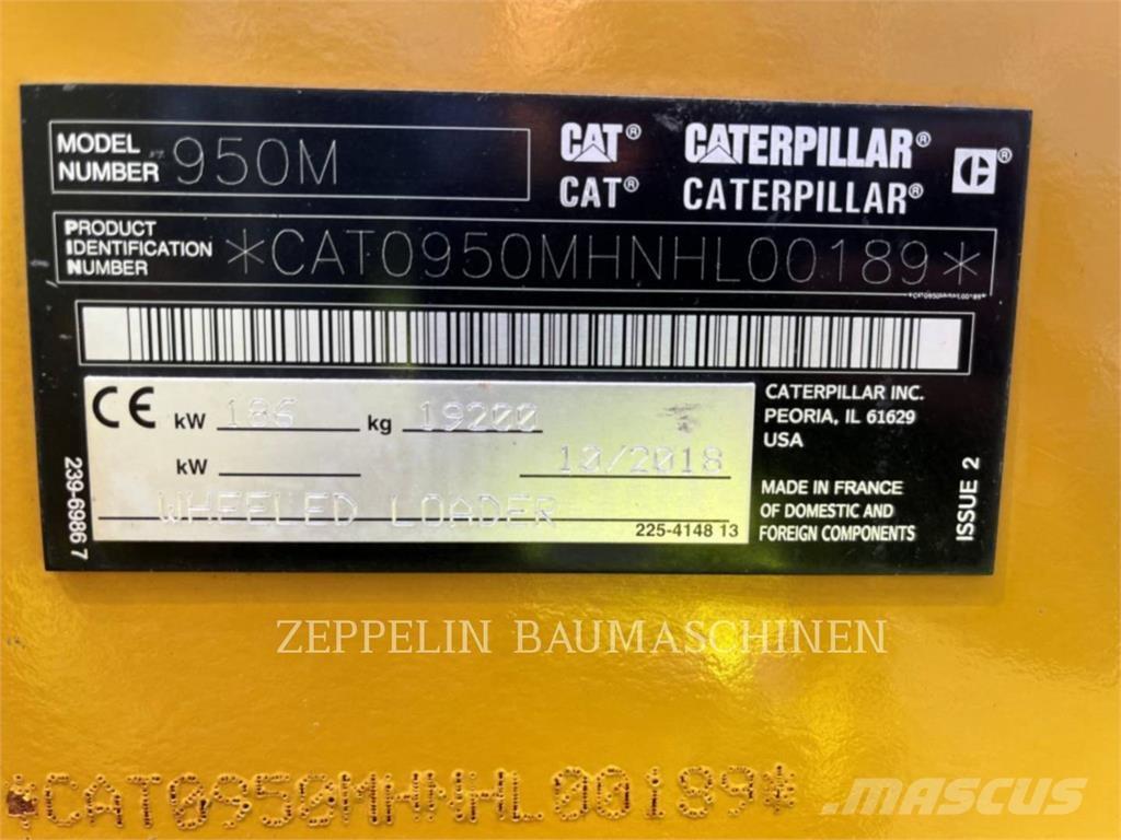 CAT 950M Pás carregadoras de rodas