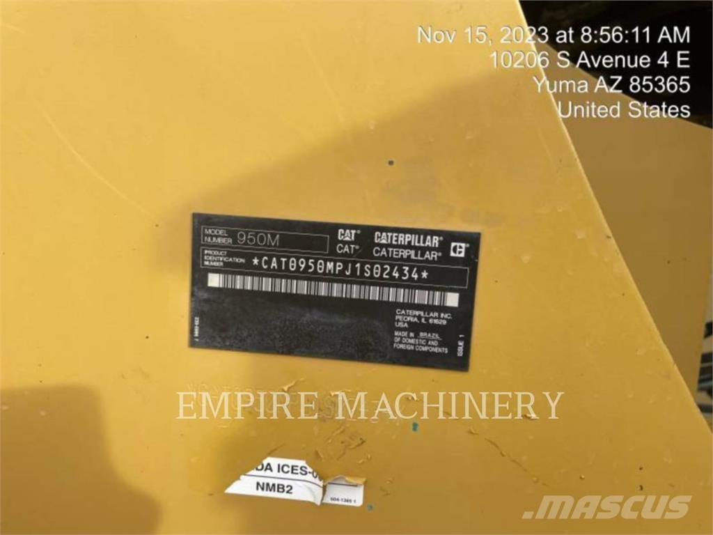 CAT 950M Pás carregadoras de rodas
