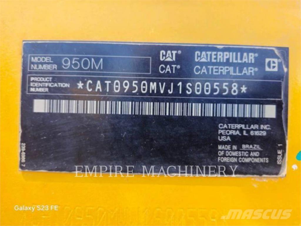 CAT 950M-BR Pás carregadoras de rodas