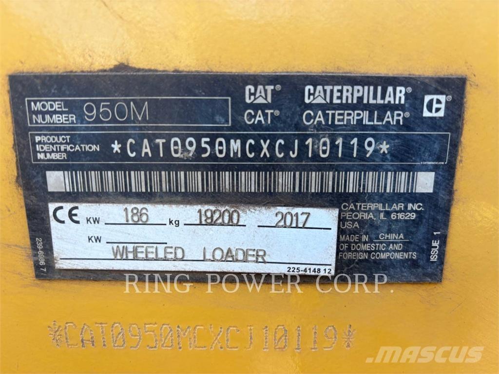 CAT 950MQC Pás carregadoras de rodas