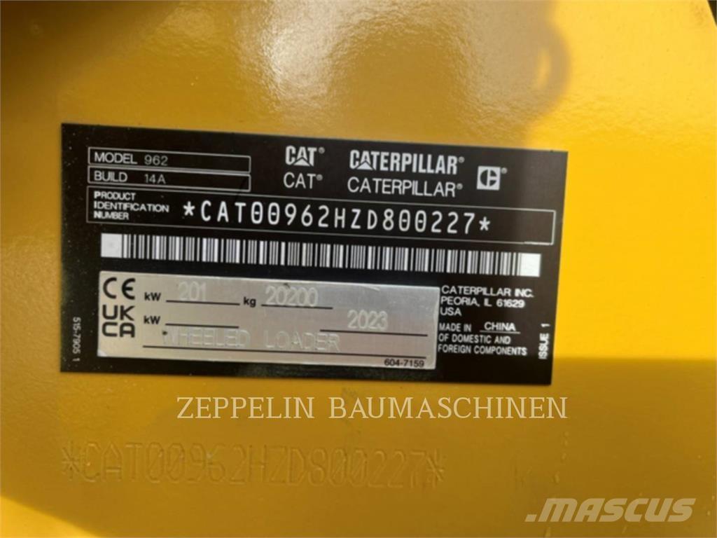 CAT 962-14A Pás carregadoras de rodas