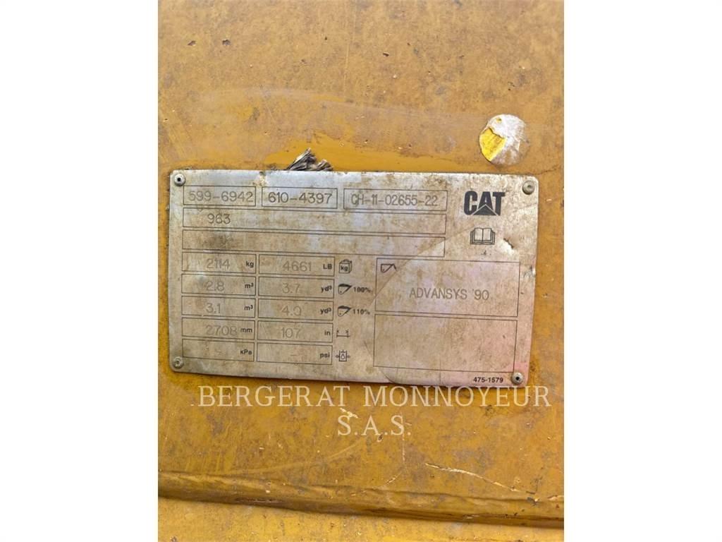 CAT 963 Pás Carregadoras de rastos