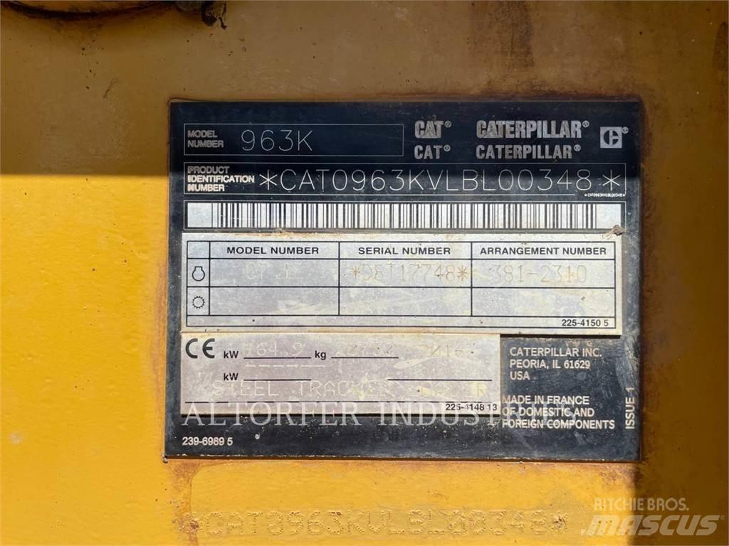 CAT 963K Pás Carregadoras de rastos