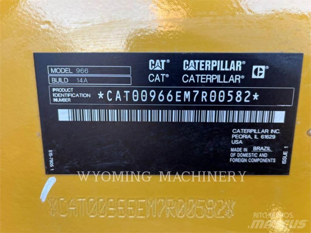CAT 966 Pás carregadoras de rodas