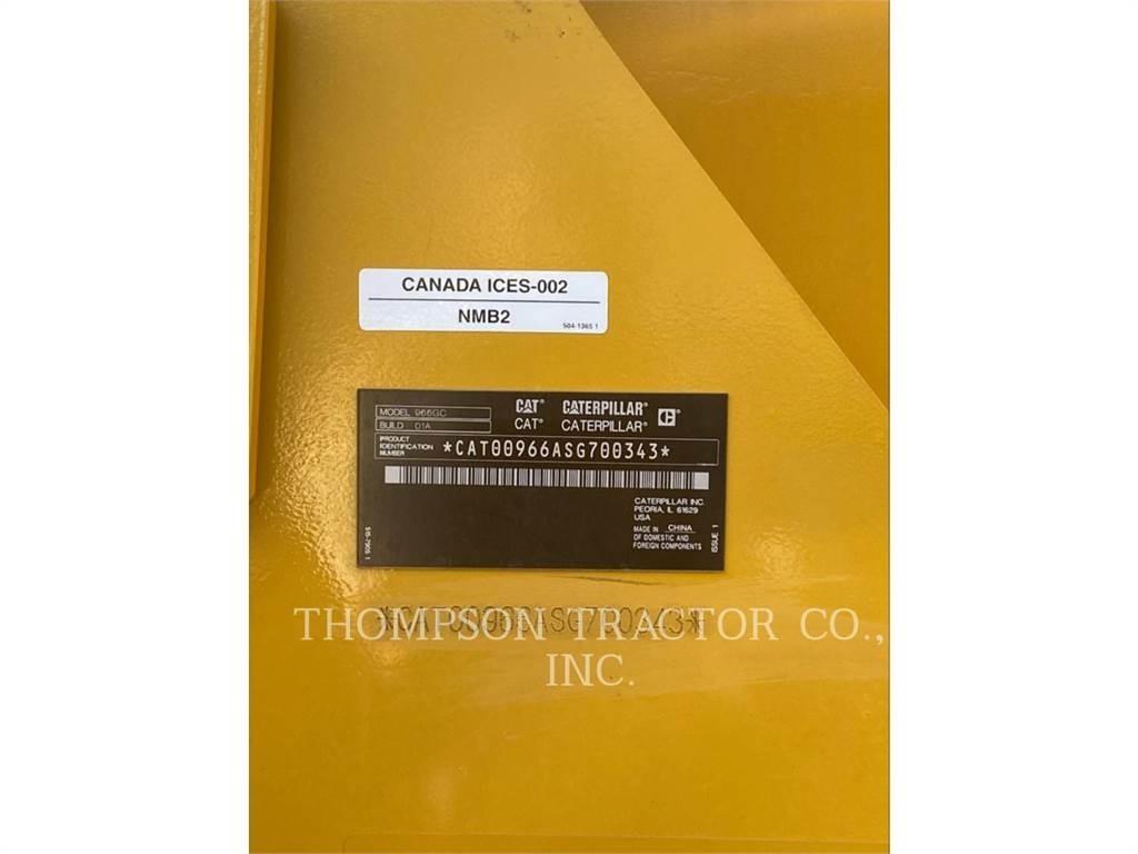 CAT 966GC Pás carregadoras de rodas