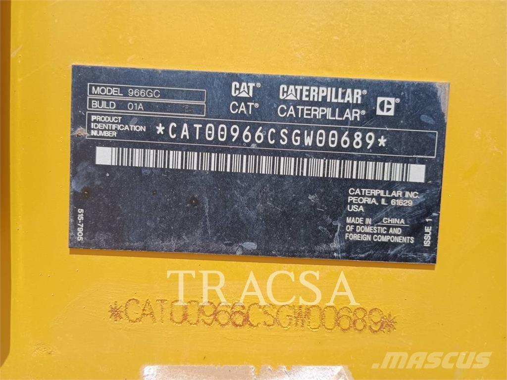 CAT 966GC Pás carregadoras de rodas