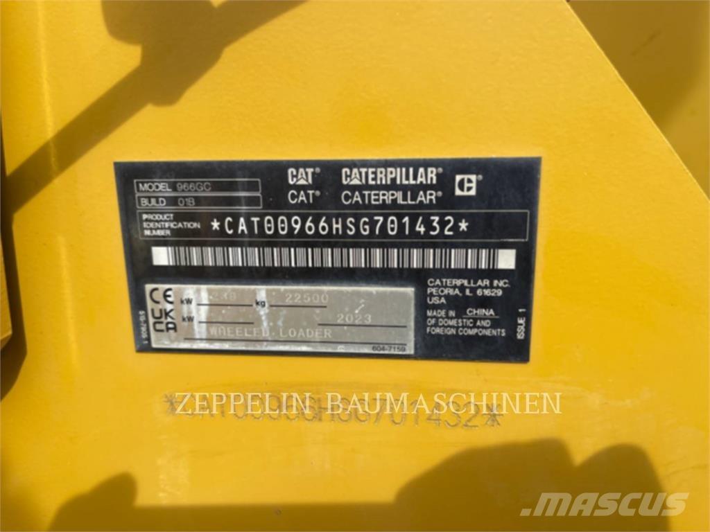 CAT 966GC Pás carregadoras de rodas