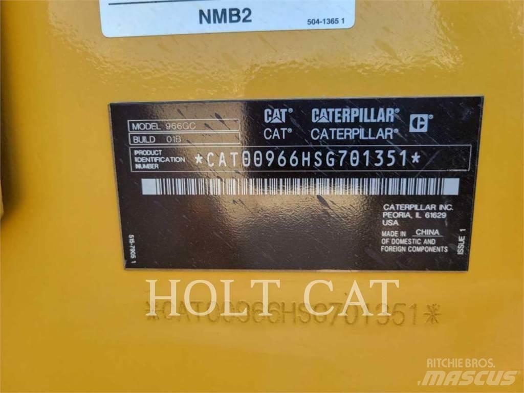 CAT 966GC QC Pás carregadoras de rodas