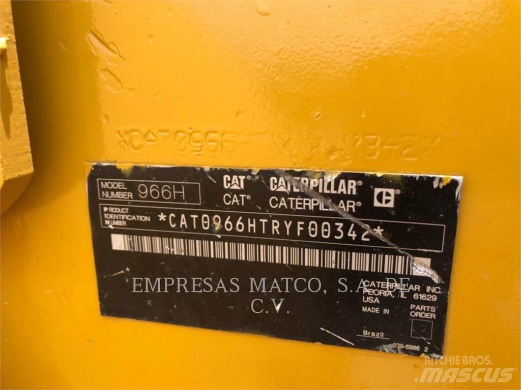 CAT 966H Pás carregadoras de rodas