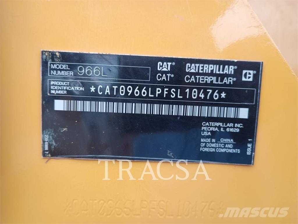 CAT 966L Pás carregadoras de rodas
