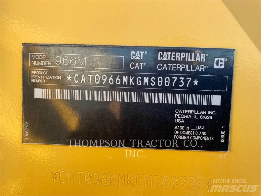 CAT 966M Pás carregadoras de rodas