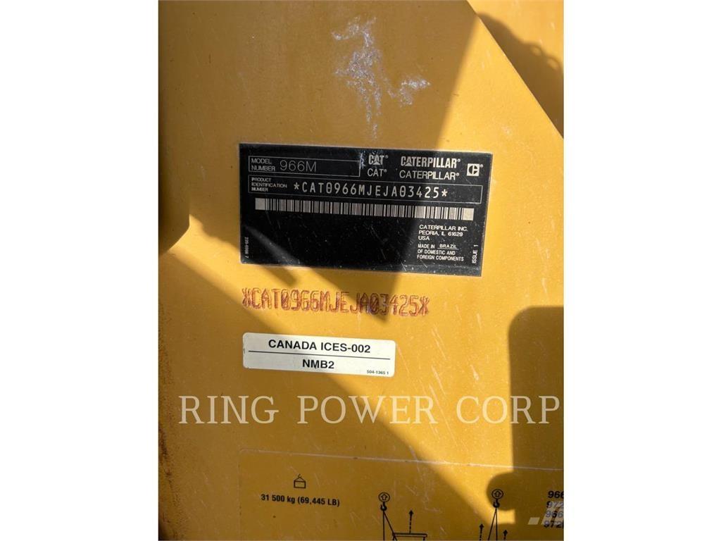 CAT 966MQC Pás carregadoras de rodas