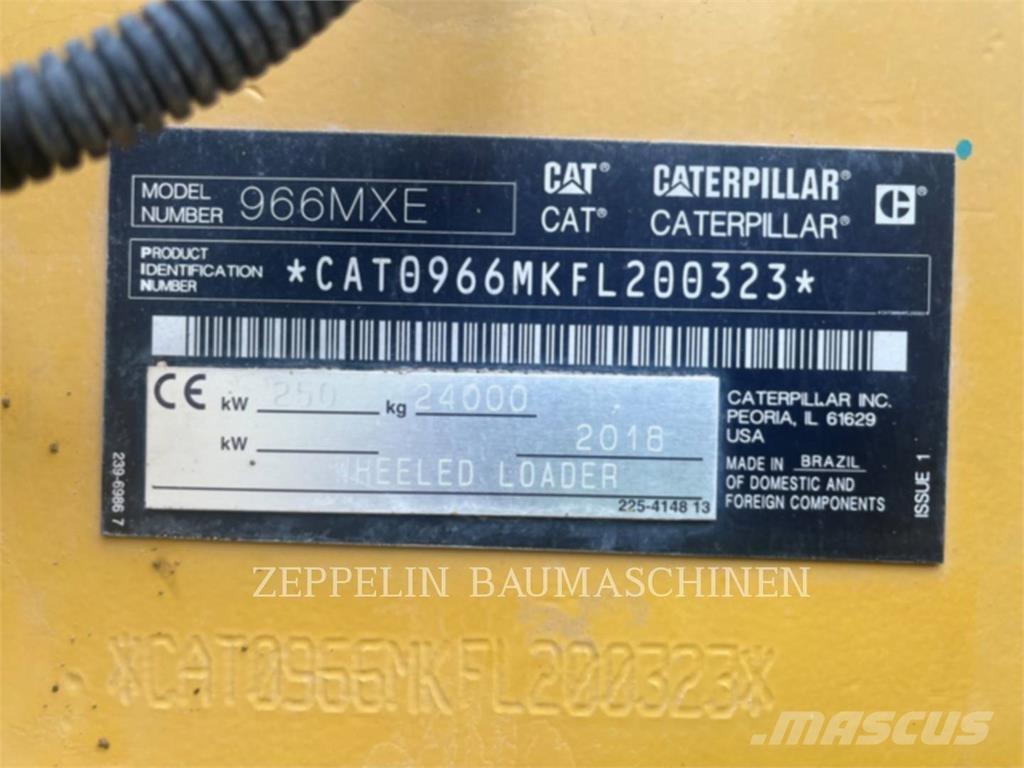 CAT 966MXE Pás carregadoras de rodas
