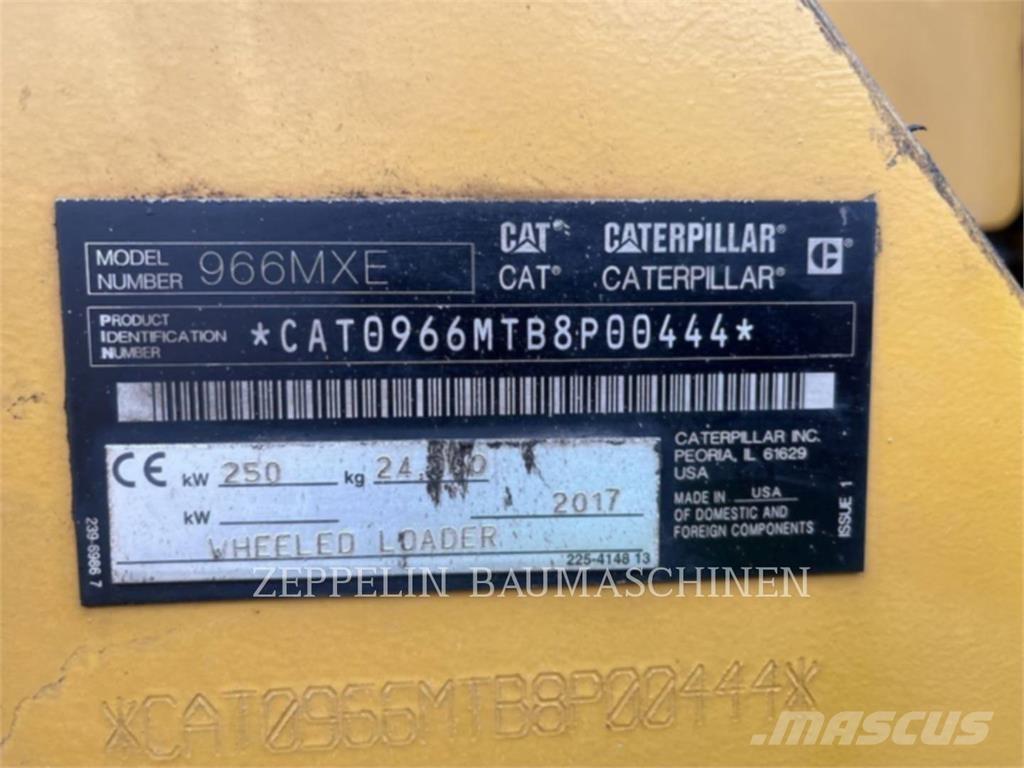 CAT 966MXE Pás carregadoras de rodas