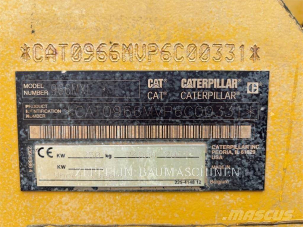 CAT 966MXE Pás carregadoras de rodas