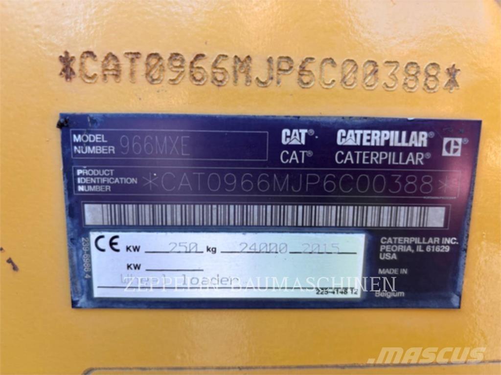 CAT 966MXE Pás carregadoras de rodas