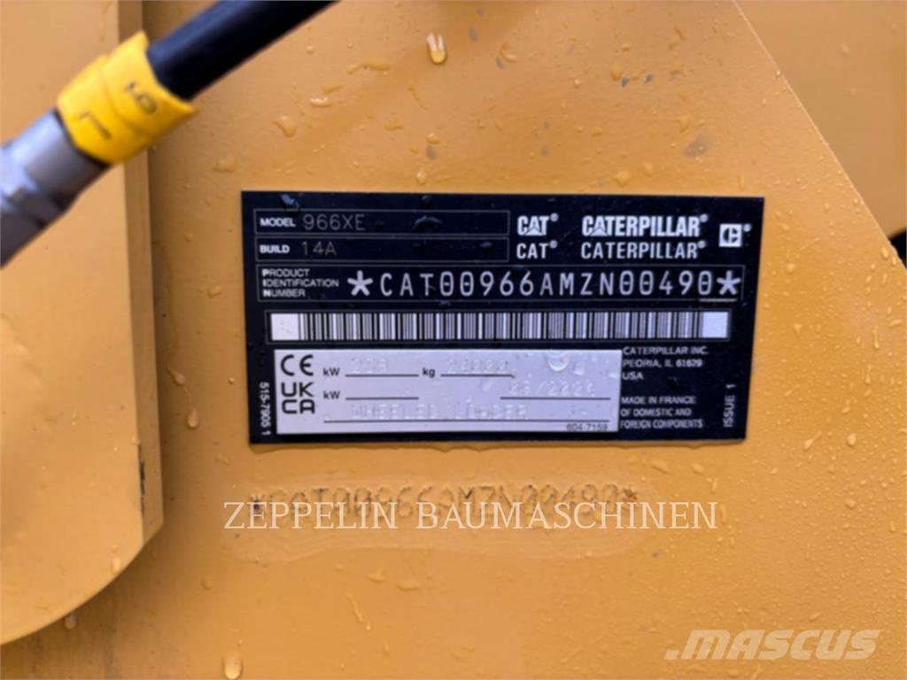 CAT 966XE Pás carregadoras de rodas