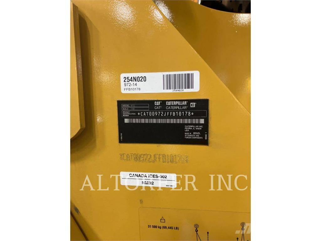 CAT 972-14 Pás carregadoras de rodas