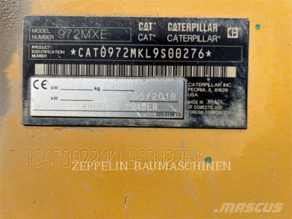 CAT 972MXE Pás carregadoras de rodas
