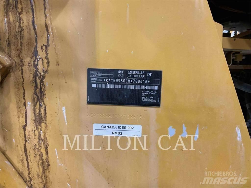 CAT 980 Pás carregadoras de rodas