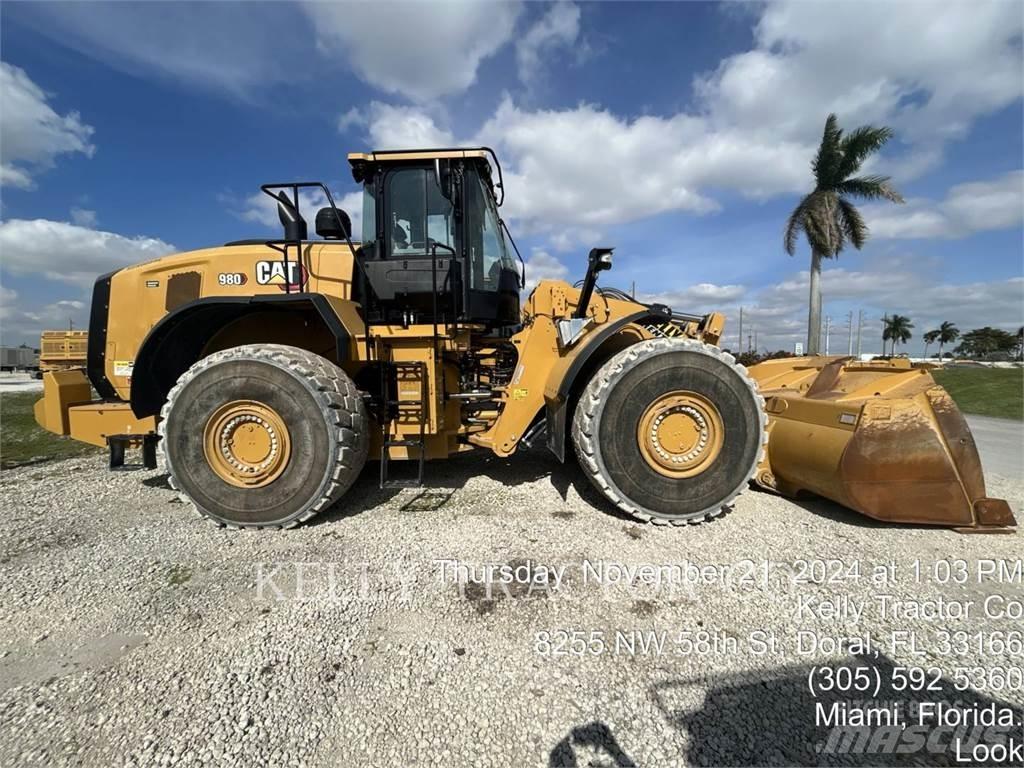 CAT 980 Pás carregadoras de rodas