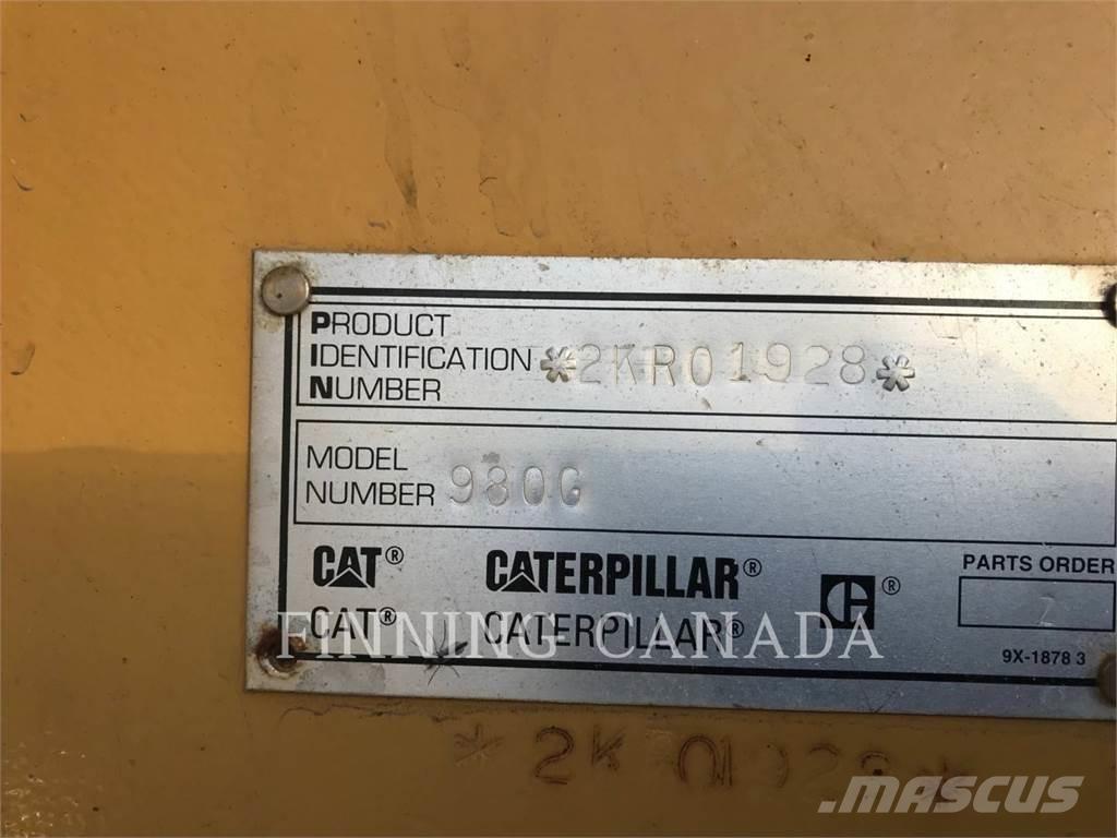 CAT 980G Pás carregadoras de rodas