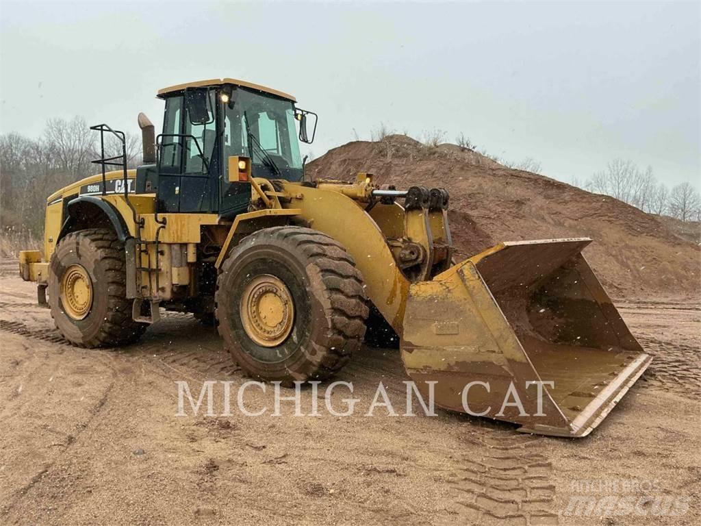 CAT 980H Pás carregadoras de rodas
