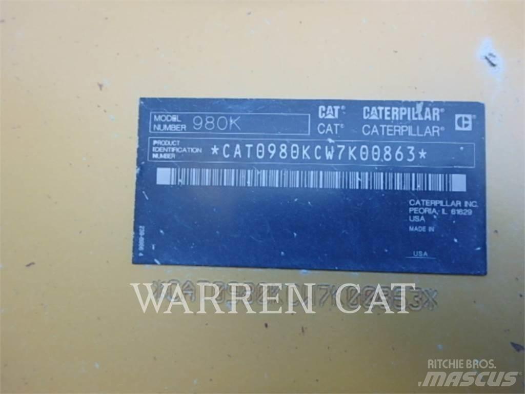 CAT 980K Pás carregadoras de rodas