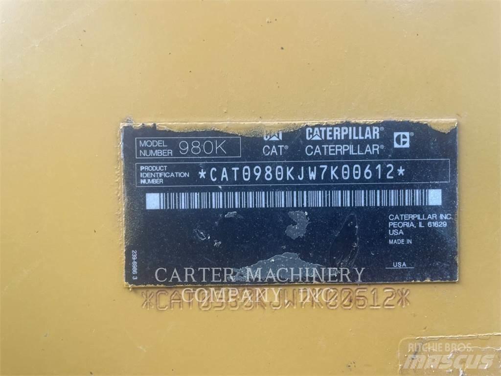 CAT 980K Pás carregadoras de rodas