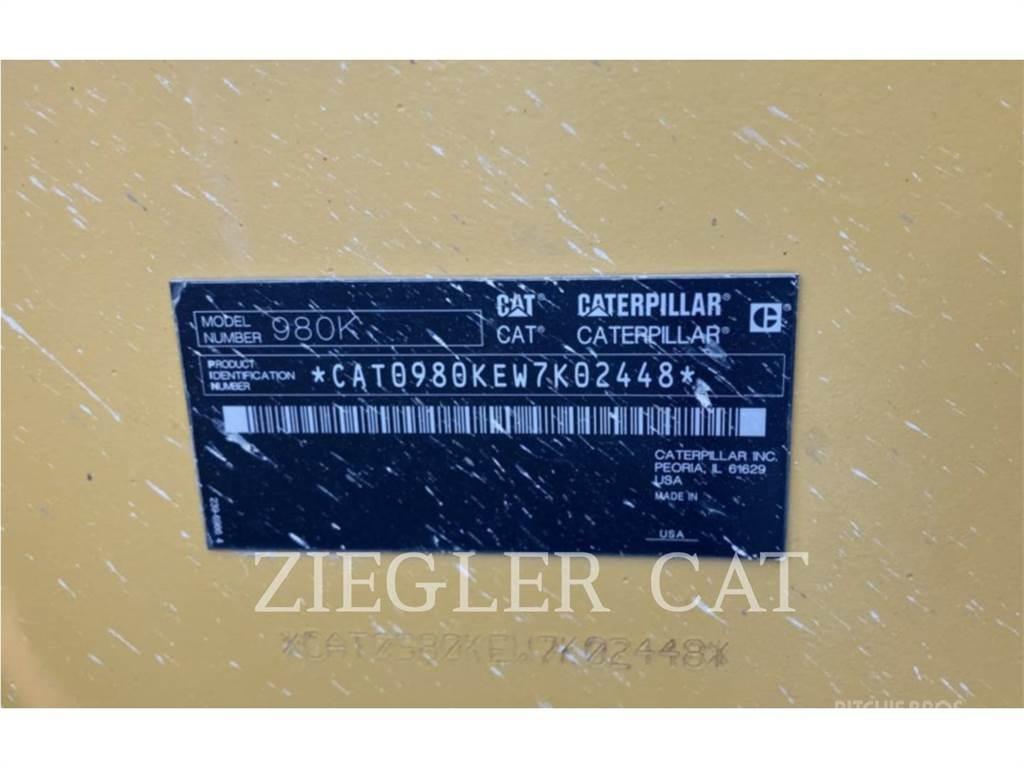 CAT 980K Pás carregadoras de rodas