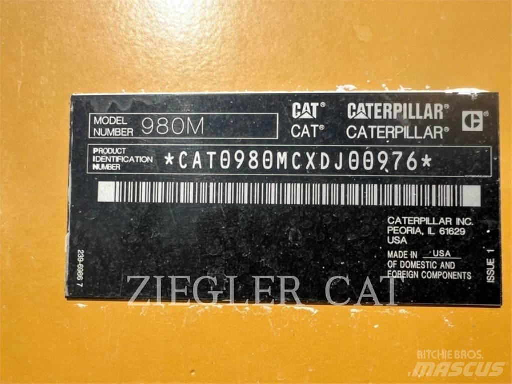 CAT 980M Pás carregadoras de rodas