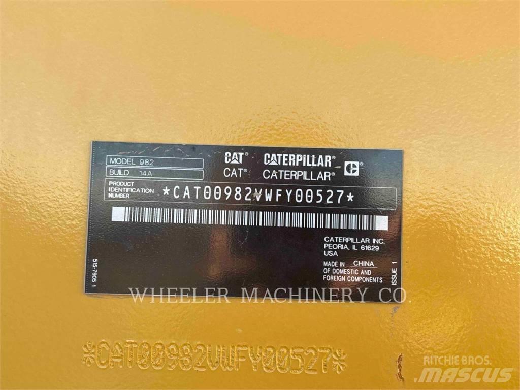 CAT 982 Pás carregadoras de rodas