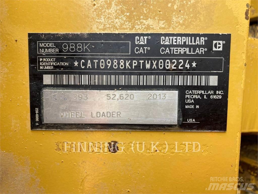 CAT 988K Pás carregadoras de rodas