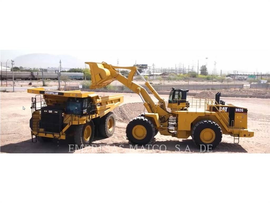 CAT 992G Pás carregadoras de rodas