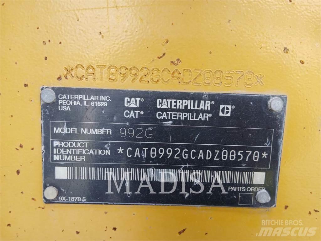CAT 992G Pás carregadoras de rodas